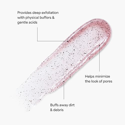 Miniatura 2 de TULA Skin Care So Poreless Exfoliating Blackhead Scrub - Exfoliación potente y suave, refrescante y suavizante, contiene extractos probióticos,