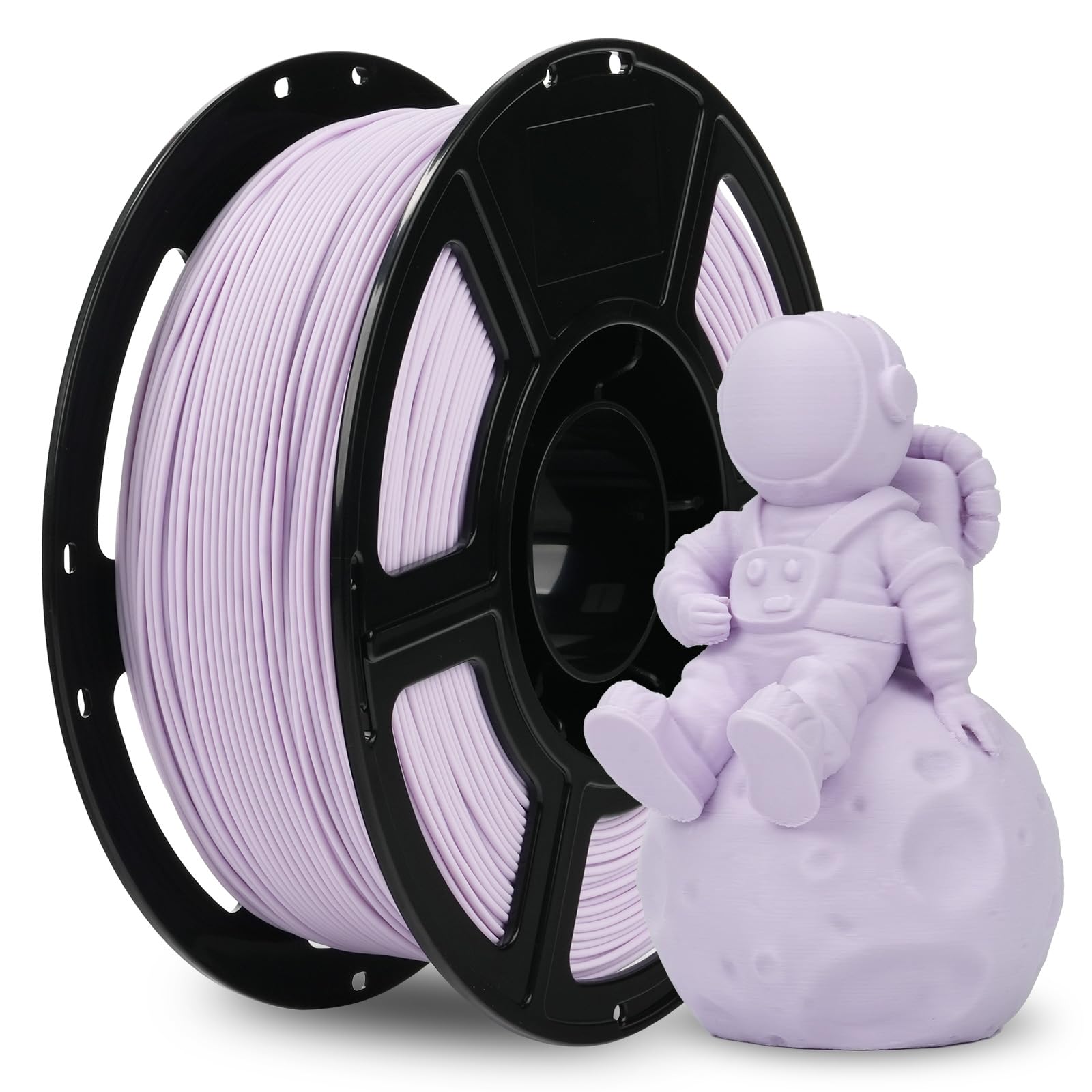 FLASHFORGE PLA Filament 1.75mm +/- 0.02mm, Matte Purple 3D Printer Filament 1kg (2.2lbs) Spool, Excellent Printing Performance, Easy to Use for Most