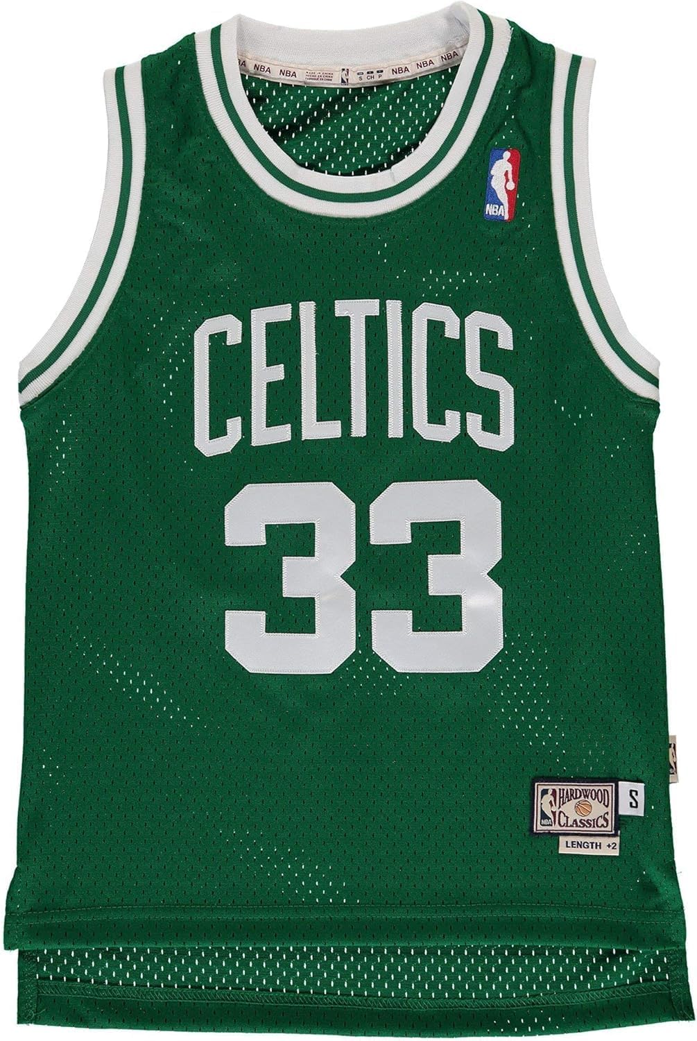 Youth Larry Bird Boston Celtics Green Hardwood Classic Jersey