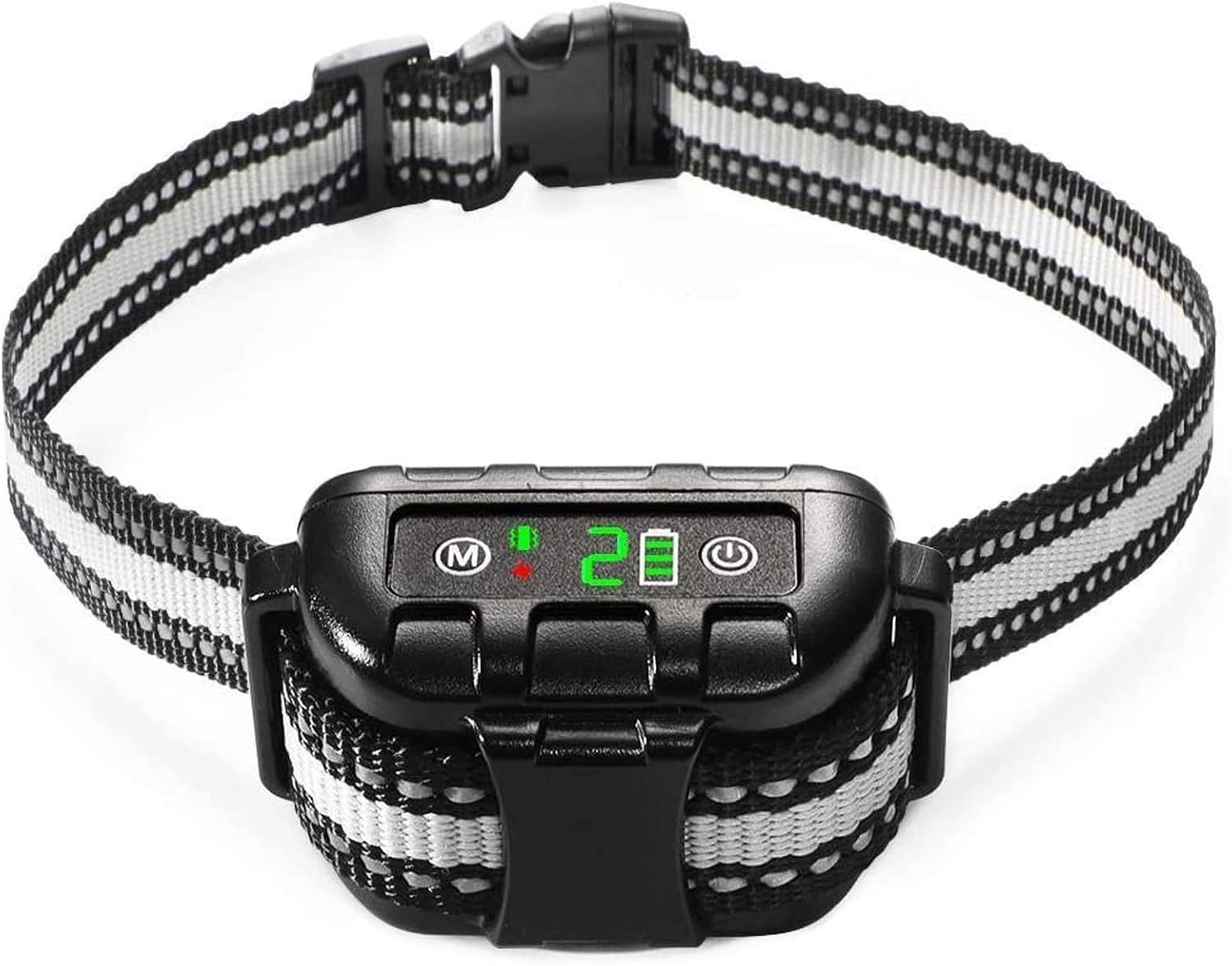 rabbitgoo Bark Collar, Dog Bark Collar with USB Rechargeable Waterproof No Barking Device for Dogs with 5 Adjustable Sensitivity, Beep…