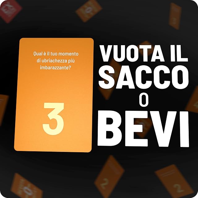 Foto 2 de 8 de SLSK Games Bevuta o verità? - Il gioco alcolico Unico - Gioco di alcolici con 100 Carte - gioco di alcolici