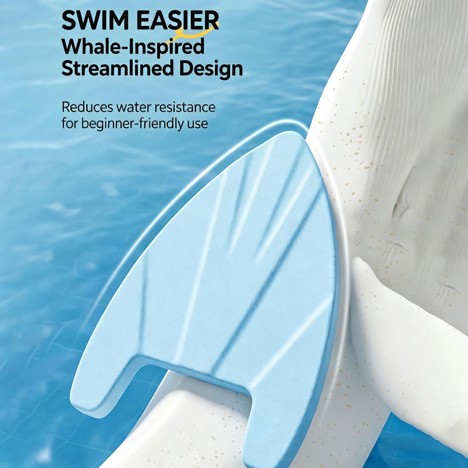 2 PCS Tavola da nuoto unisex Kickboard per Allenamento in Acqua | Tavola Galleggiante Leggera in schiuma EVA Un Aiuto Per Il Nuoto con Manico per esercizi di nuoto e allenamento