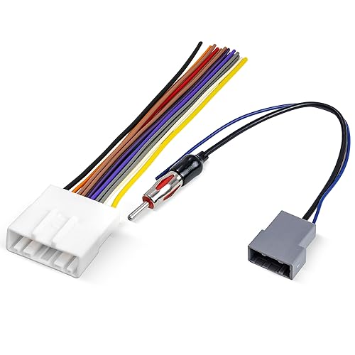 BlueStars Conector de arnés de cableado de radio de coche para Nissan 2007-2019 Infiniti 2008-2013 Subaru 2008-2013 - Reemplazo del adaptador de