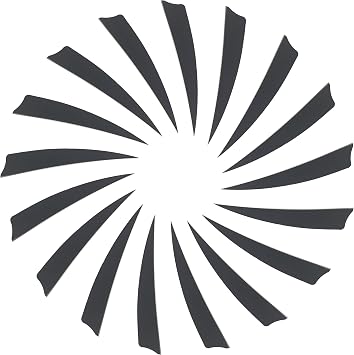 20 Pcs - 4 inch Shield Cut Right WingTurkey Arrow Fletching Feathers