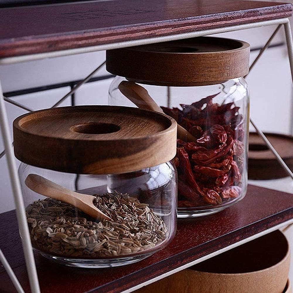 10 Stück Kleiner Salzlöffel aus Holz，Mini Holzlöffel mit kurzem，für Honig, Kaffee, Küche, Tee, Zucker.