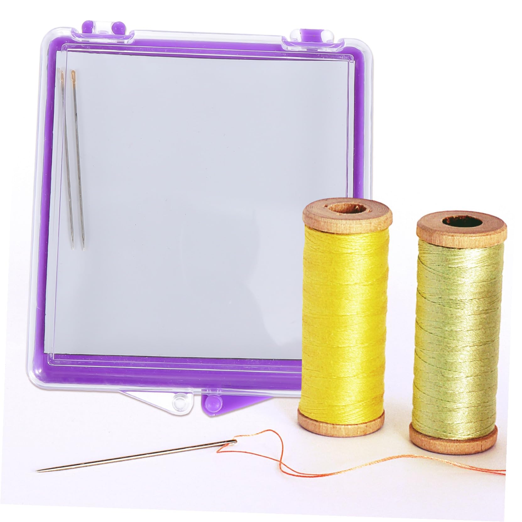 NUOBESTY 6piezas Alfileteros Magnéticos Caja De Almacenamiento Herramientas De Costura Para Agujas Alfileres y Clips Diseño Portátil y Ligero Para Uso Doméstico y Manualidades