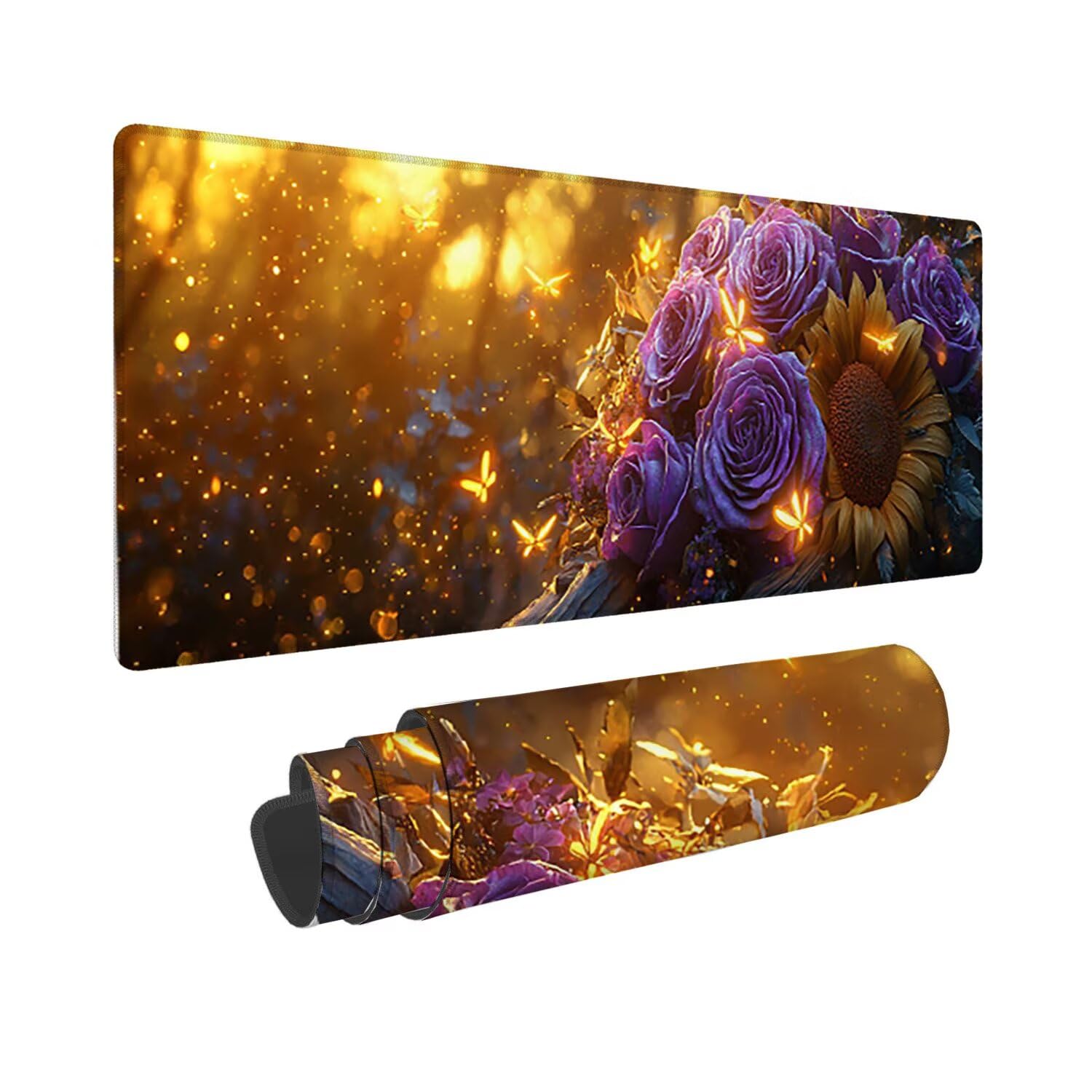 Podkładka pod mysz do gier, 1400 x 600 mm XXL Podkładka pod mysz do gier, duża, antypoślizgowa, wodoodporna, iExtended długa podkładka pod mysz do klawiatury XXL, akcesoria biurowe, do gier, komputera