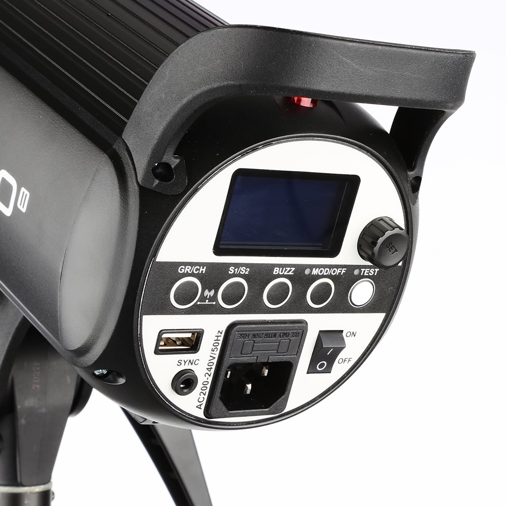 Godox SK400II 400Ws GN65 Flash Studio Professionnel avec système X sans Fil intégré 2,4 G Creative Shooting SK400 Mise à Niveau(Lampe Simple SK400II)