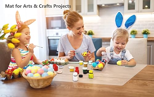 Miniatura 10 de Juego de 2 alfombrillas de silicona para encimera, resistentes al calor, protectores de encimera de cocina, antideslizantes, color negro