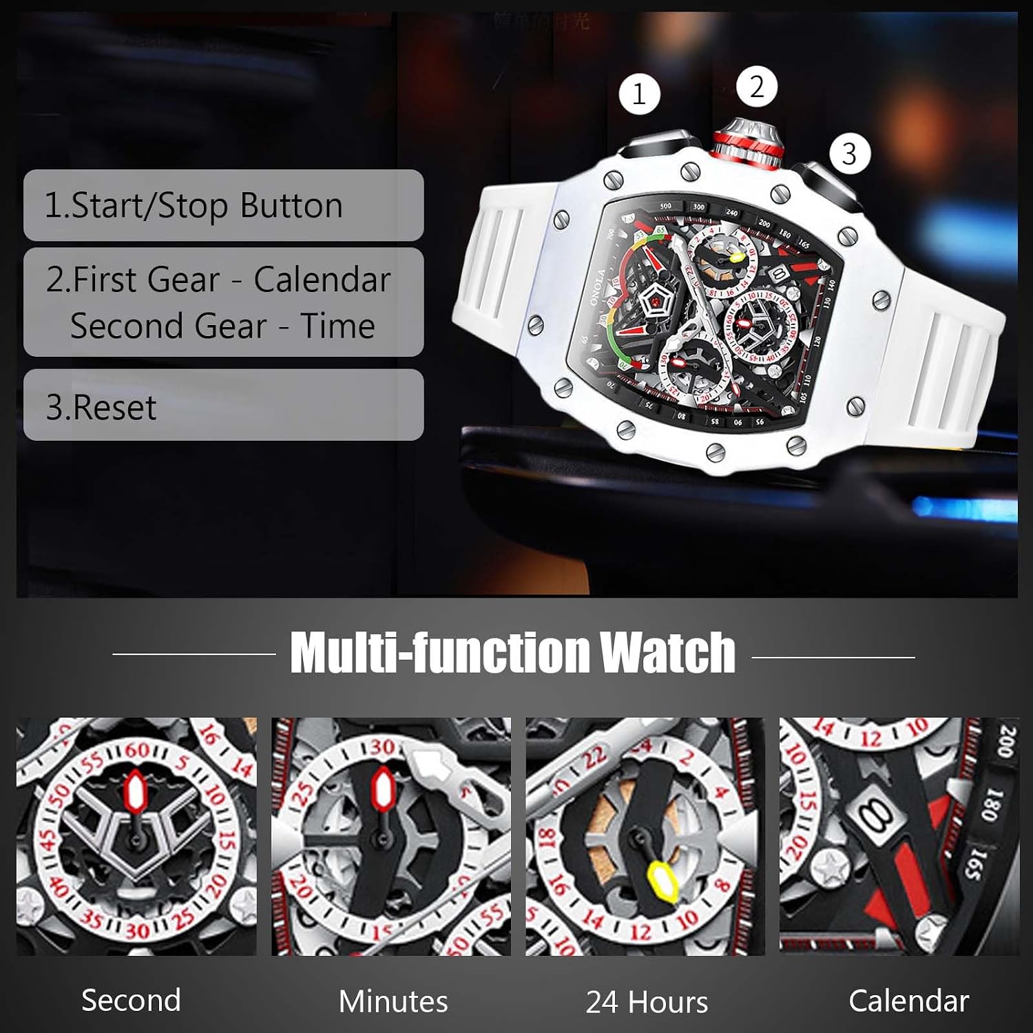 Watch Buttons and Crown Functions