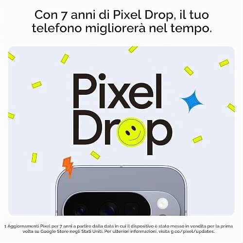 Google Pixel 10 Pro – Smartphone Android débloqué avec Gemini, système de triple caméra arrière, plus de 24 heures de batterie et écran Super Actua de 6,3 pouces – Moonstone, 128 Go (Reconditionné) - 7
