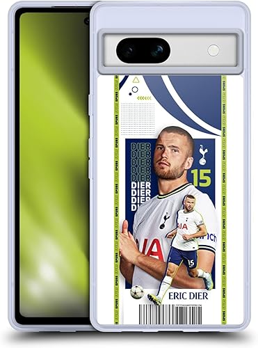 Miniatura 10 de Head Case Designs Officially Licensed Tottenham Hotspur F.C. Cristian Romero 202223 First Team Soft Gel Case Compatible with Google Pixel 7a