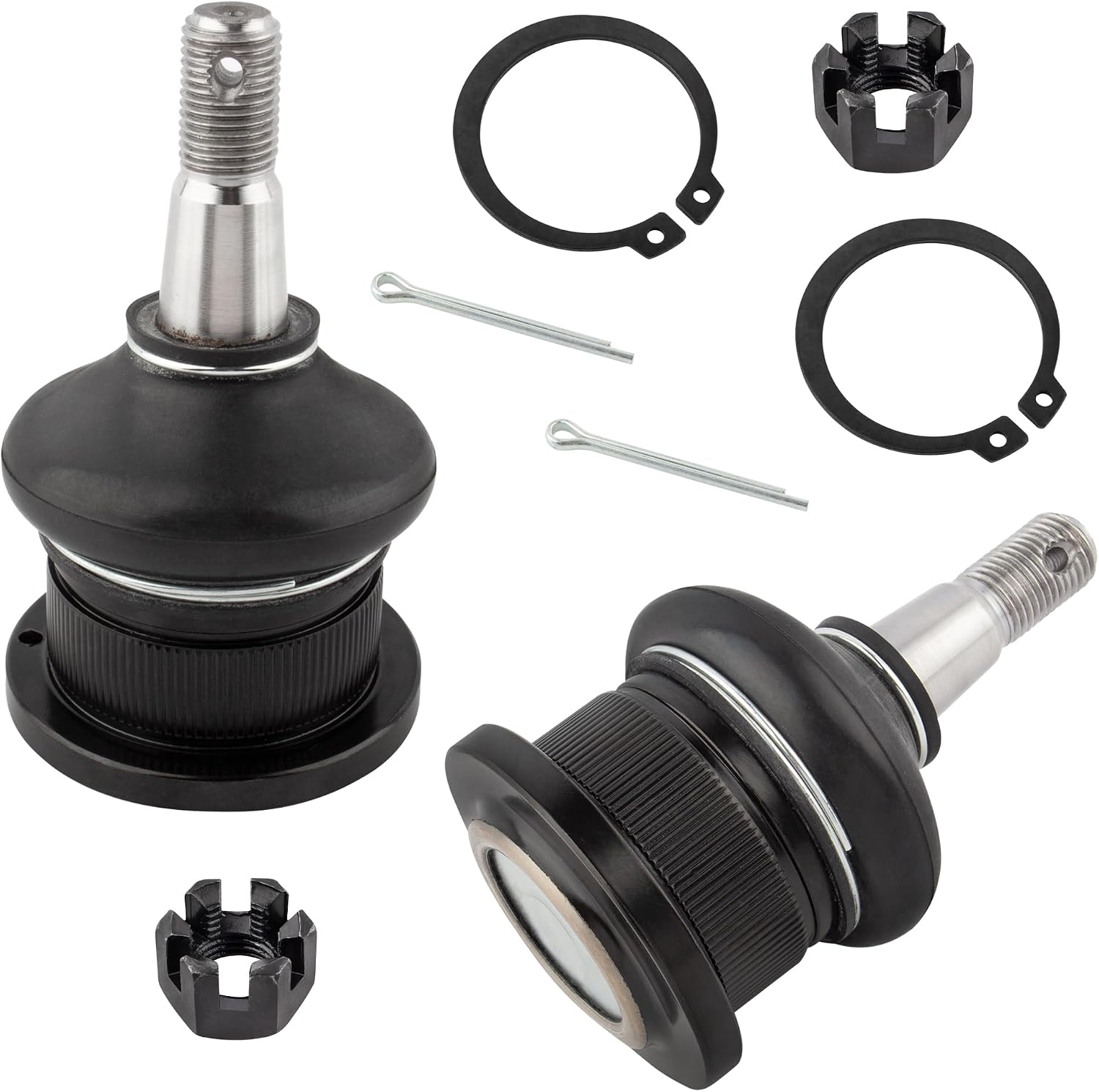 BOXI 10pc Front Ball Joints + Tie Rods + Sway Bars Kit Fits for Chevrolet Express 1500 2500 2003-2008 / for GMC Savana 1500 2500 2003-2008 / Replaces K8848 ES80311 EV80191 K6540 K6541