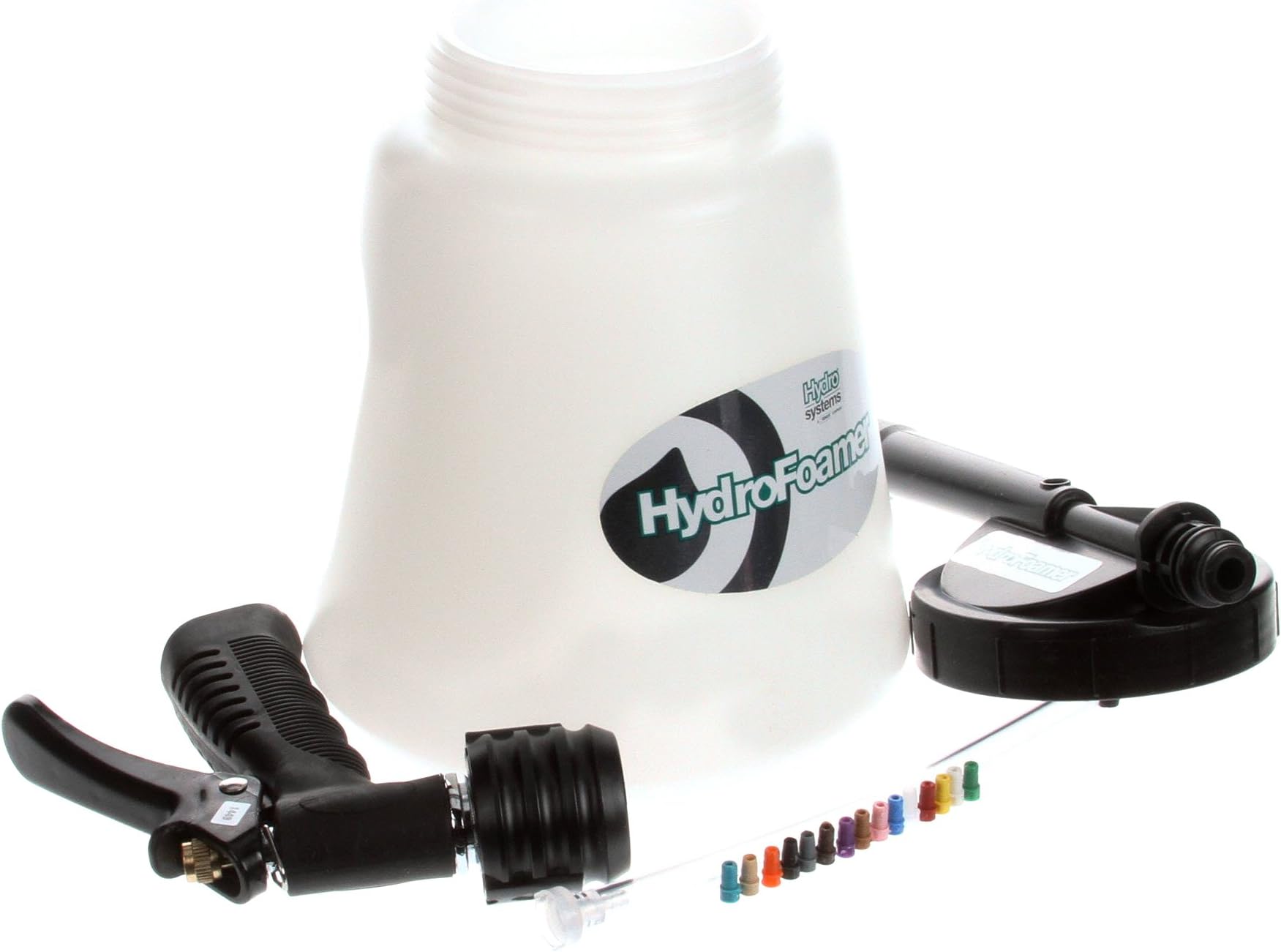 Hydro Systems481 P&G Foamer 96 Oz White or Grey Stainless Steel Plastic Gun Sprayer
