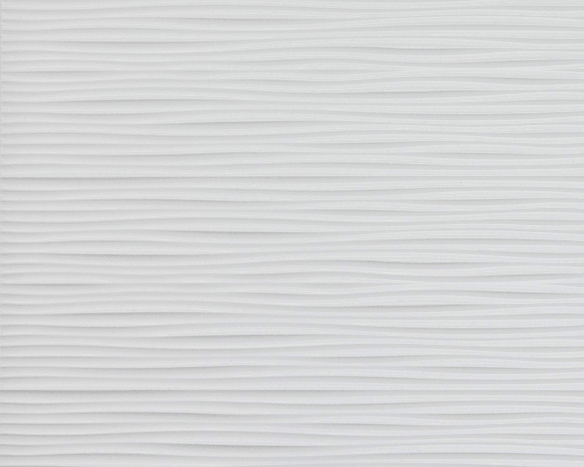 Innovera Décor Wilderness White 3D Backsplash Panel - 9 Pc