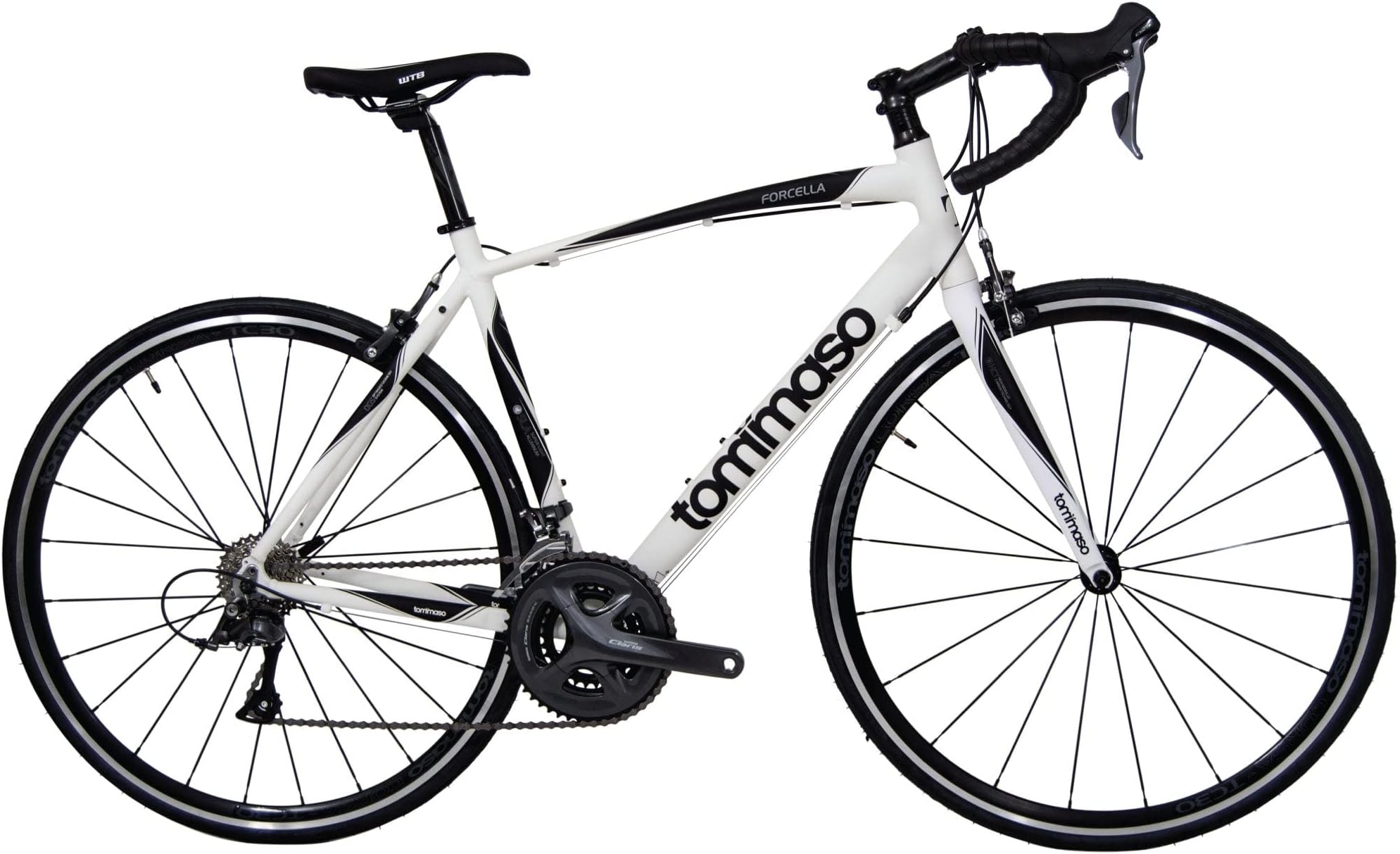 Tommaso Forcella Sport Bike Performance Aluminum Road Bike Carbon Shimano Claris 24 Speeds Road Bicycle Men Road Bikes for Men