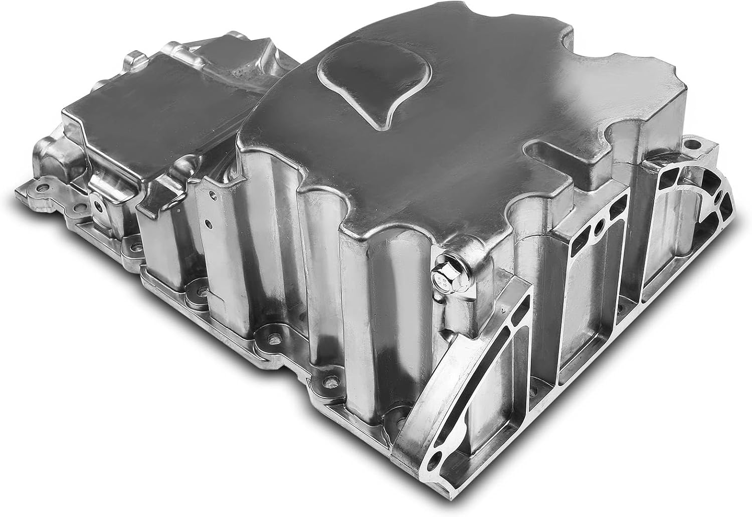 A-Premium Engine Oil Pan Sump with Drain Plug Compatible with Ford F-150 2011-2020, Expedition 2015-2020, Mustang 2011-2017, Transit-150, Transit-250, Transit-350 & Lincoln Navigator, 3.3L 3.5L 3.7L