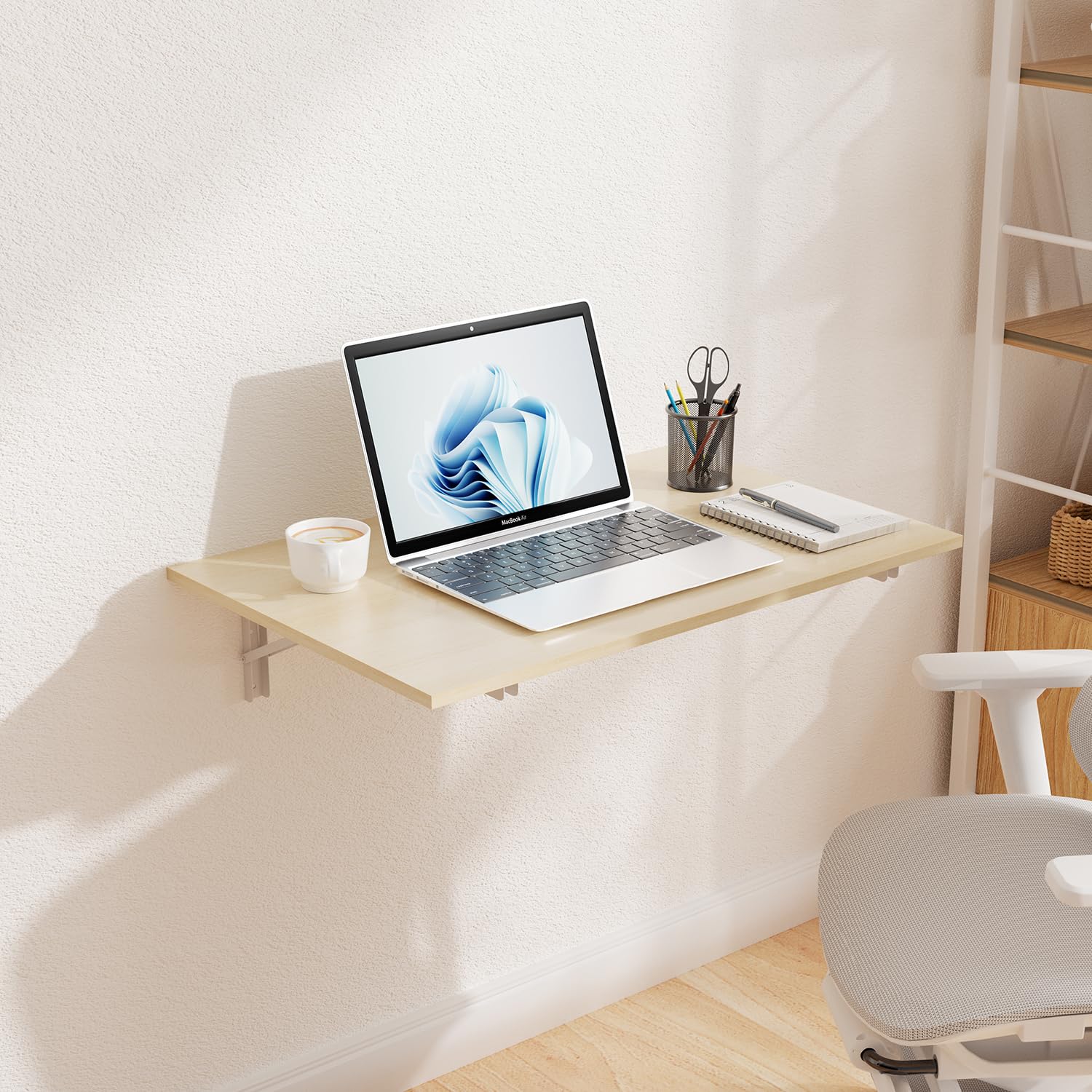 Snapklik.com : Wall Mounted Folding Table, Space Saving Laundry Table ...