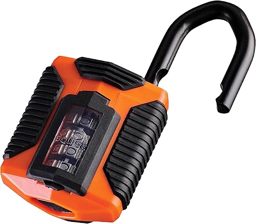 Miniatura 3 de Squire Candado resistente (CP50)  Grillete de acero más resistente  Candado combinado de 4 ruedas  Acero aleado para resistencia a la corrosión