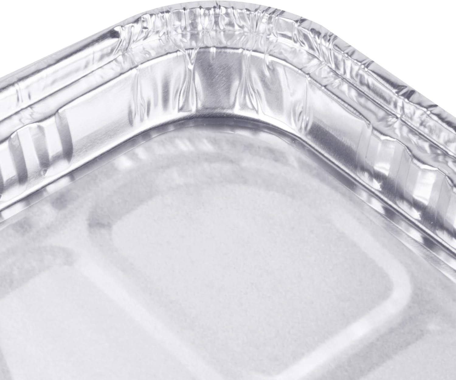 (25 Pack) 1/4 Size Cookie Sheet Baking Cake Pans l 12.8” x 8.9” Disposable Aluminum Foil Trays l Premium Heavy Duty Nonstick Baking Sheets Reusable