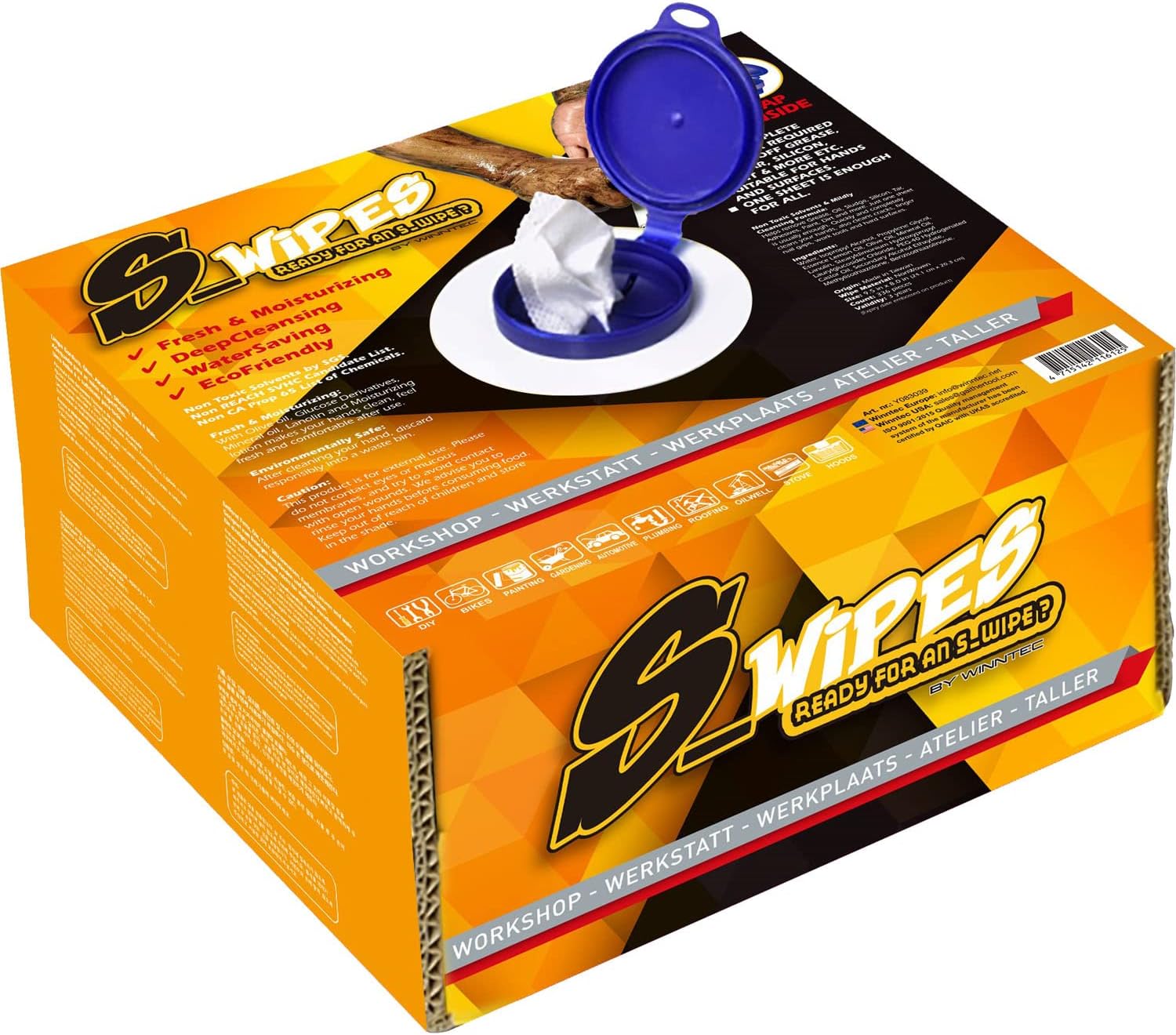S-Wipe Clean Wipes