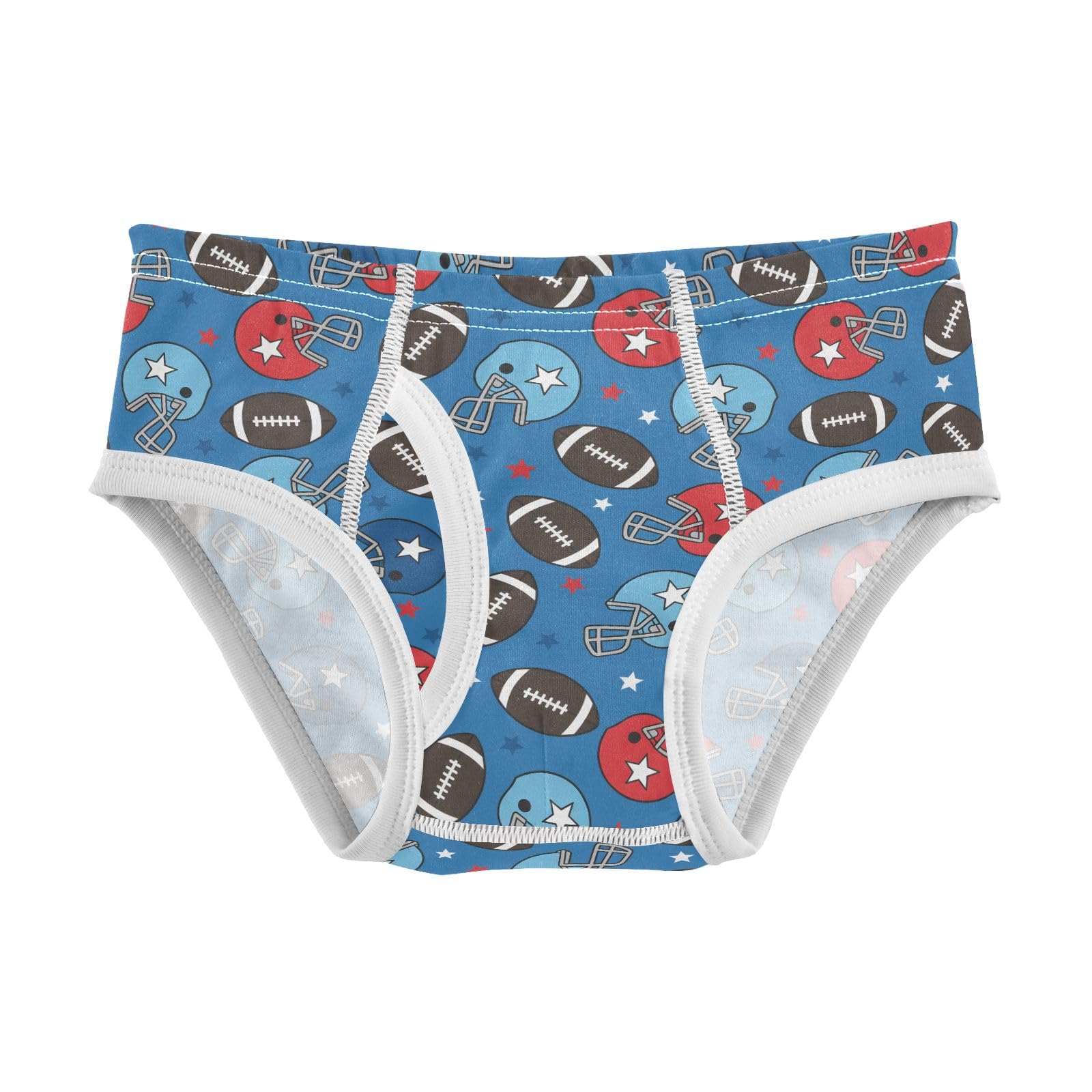 Boys Exclusive Briefs Toddler Underwear 95 Combed Cotton Boxerbriefs 2T American Football Star Helmet