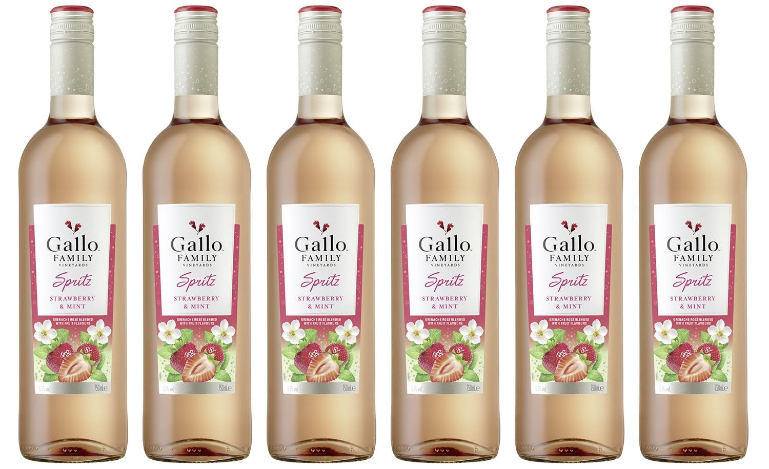 Gallo Family Vineyards Spritz Strawberry & Mint (6 x0.75l)