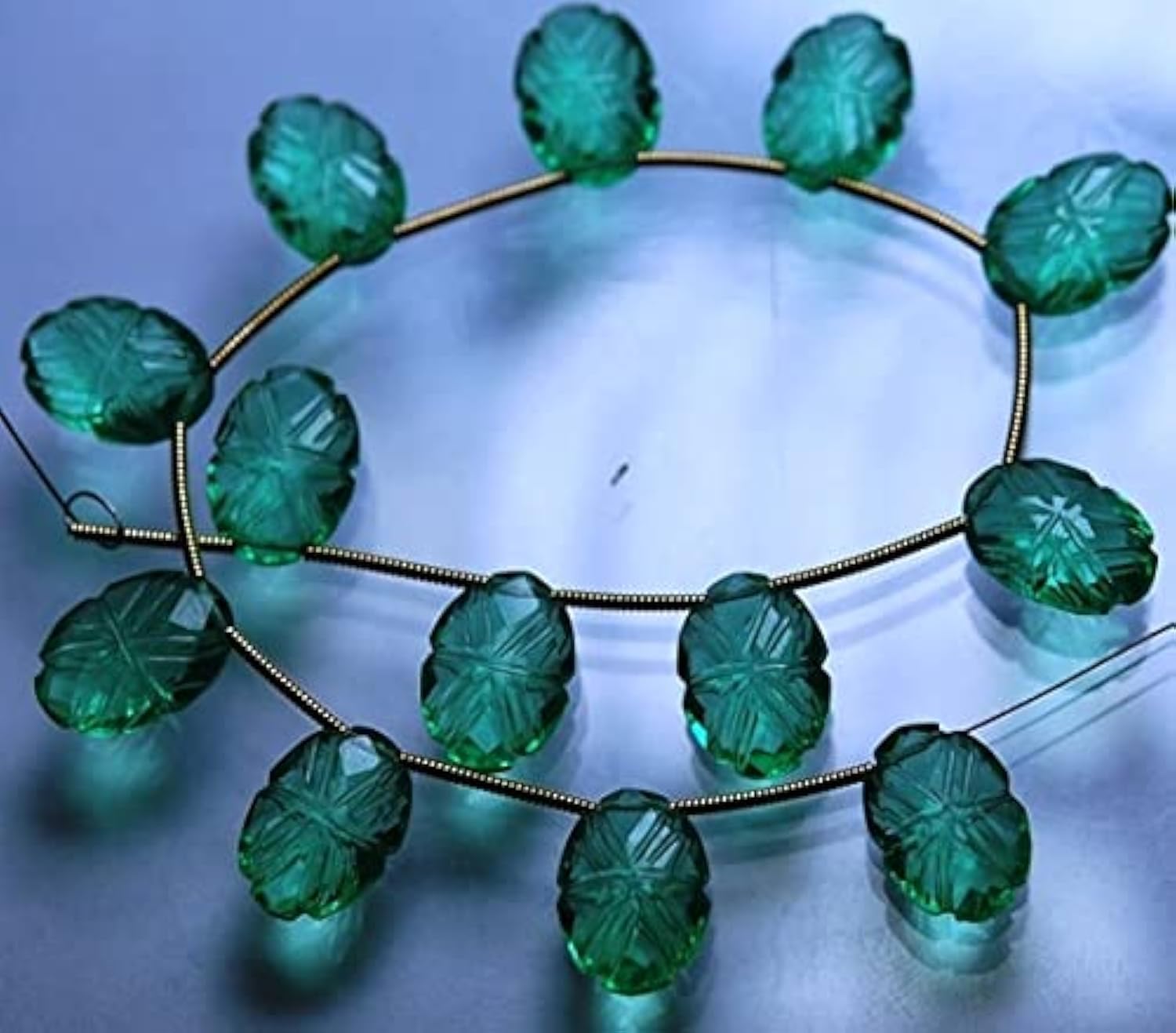 Briolettes ovales quartz mixte LKBEADS pour des ateliers de joaillerie bohème