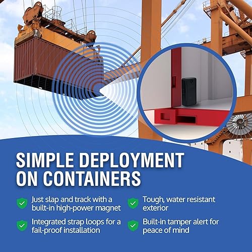 Miniatura 4 de EON Odyssey - Rastreador GPS de larga duración de 18 meses para vehículos, activos, flota. Dispositivo de seguimiento GPS magnético oculto durante