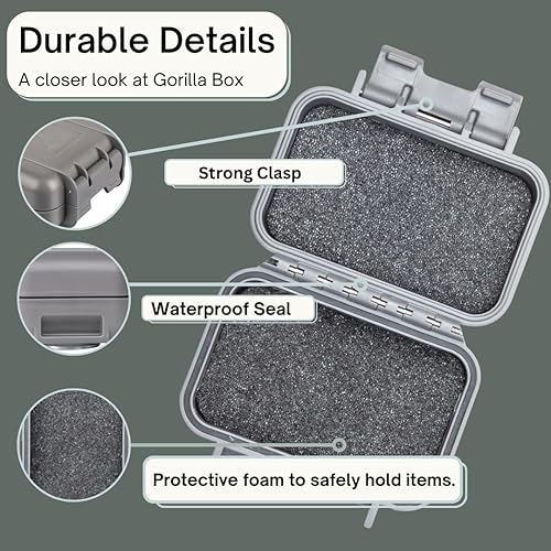 Miniatura 2 de Hide A Key Outside with Our magnetic key box for under car - magnetic box key holder under car with 2 strong neodymium magnets