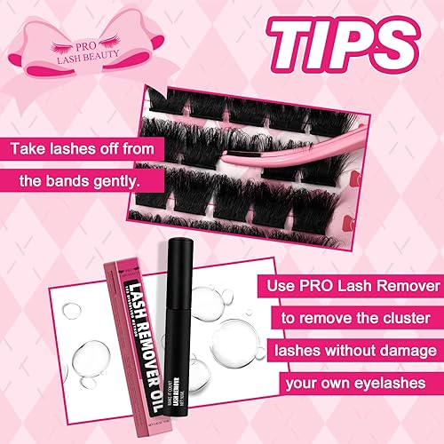 Miniatura 6 de 108 pestañas individuales en racimo suaves para colocar en casa, extensiones de pestañas de 0.314-0.630 pulgadas, pestañas de volumen, banda