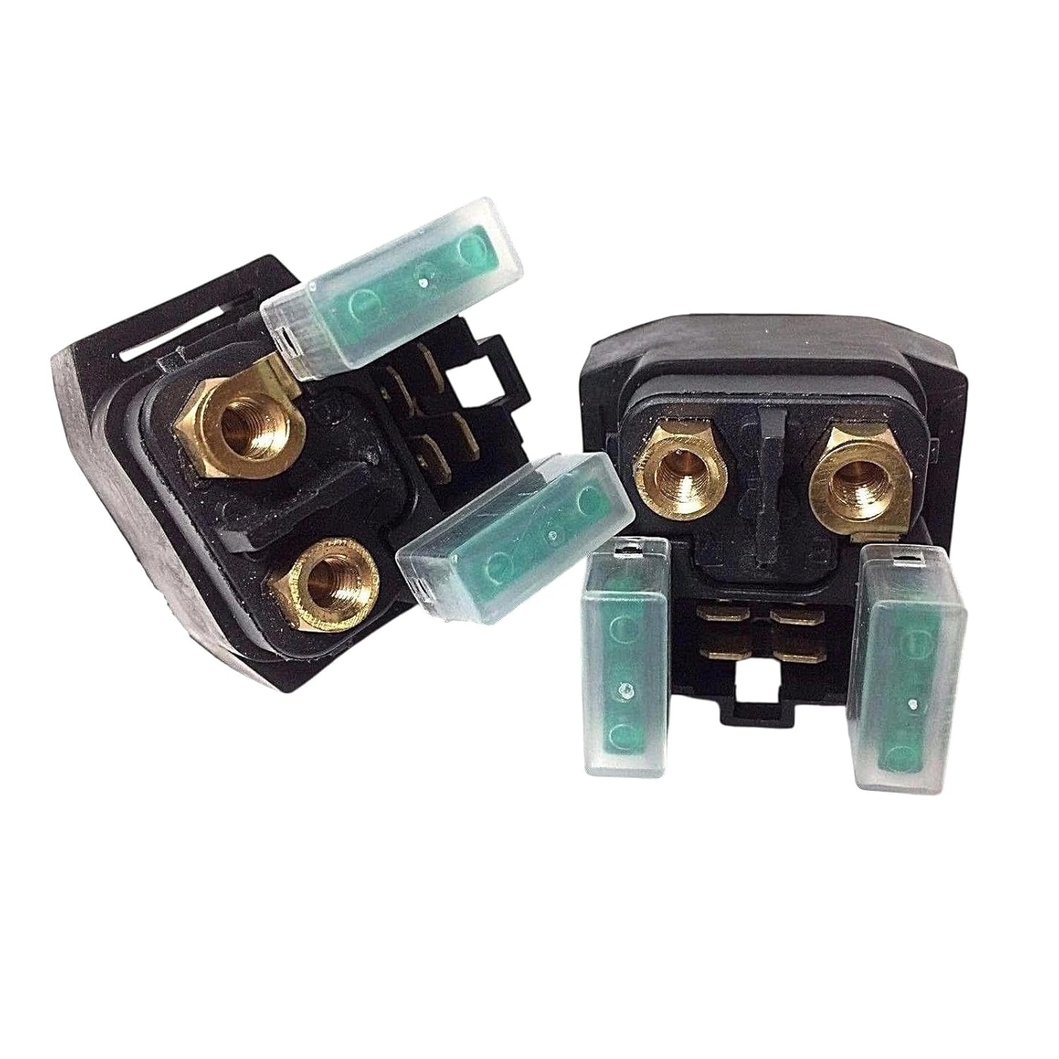 2 RELÉ DE SOLENOIDE DE ARRANQUE para Compatible with Yarnaha TTR125 TTR125L 2009-2011 Dirt Bike