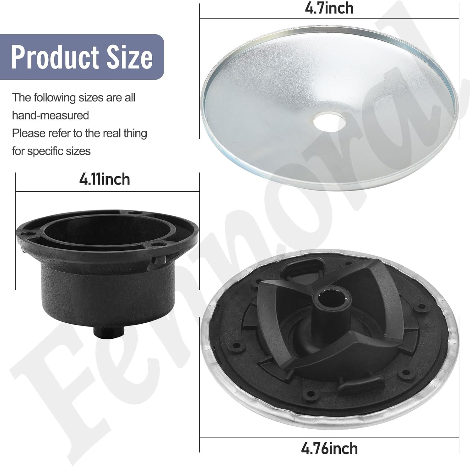 Fennoral GT79253 General Transmission RS800 Driven Pulley Kit & GT79252 Driven Tool for Husqvarna Lawn Mowers 587086701 21549032, Universal Transmission Driven Tool