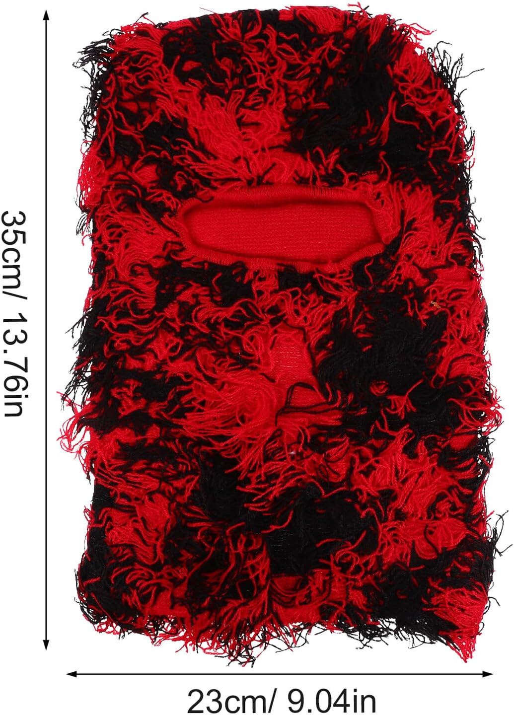 HANABASS 2pcs Men’s Balaclava Ski Mask Full Face Cover Acrylic Knitted Outdoor Winter Headgear Cold Weather Mask for Skiing and Hunting