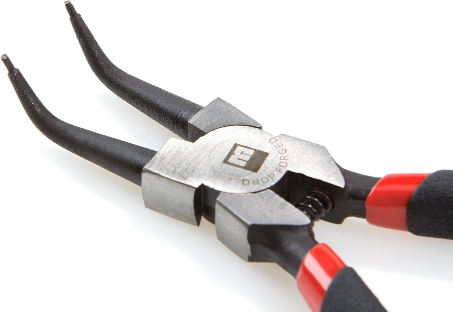 TEKTON 7-Inch Internal Bent Tip Snap Ring Pliers 3571