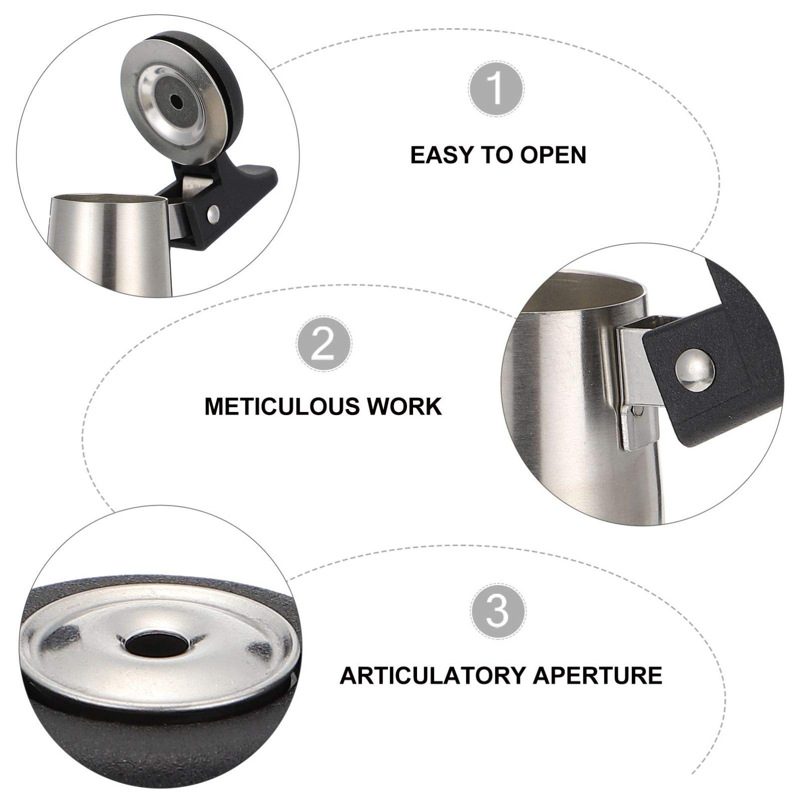 Stainless Steel Whistling Kettle Spout Replacement - Teakettle Nozzle Whistle Flute Pipe 10 thumbnail image