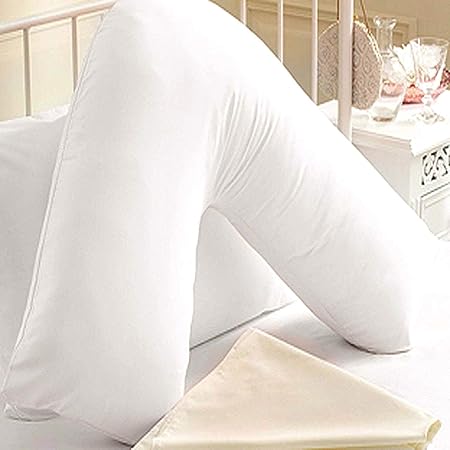 firm v shaped pillow