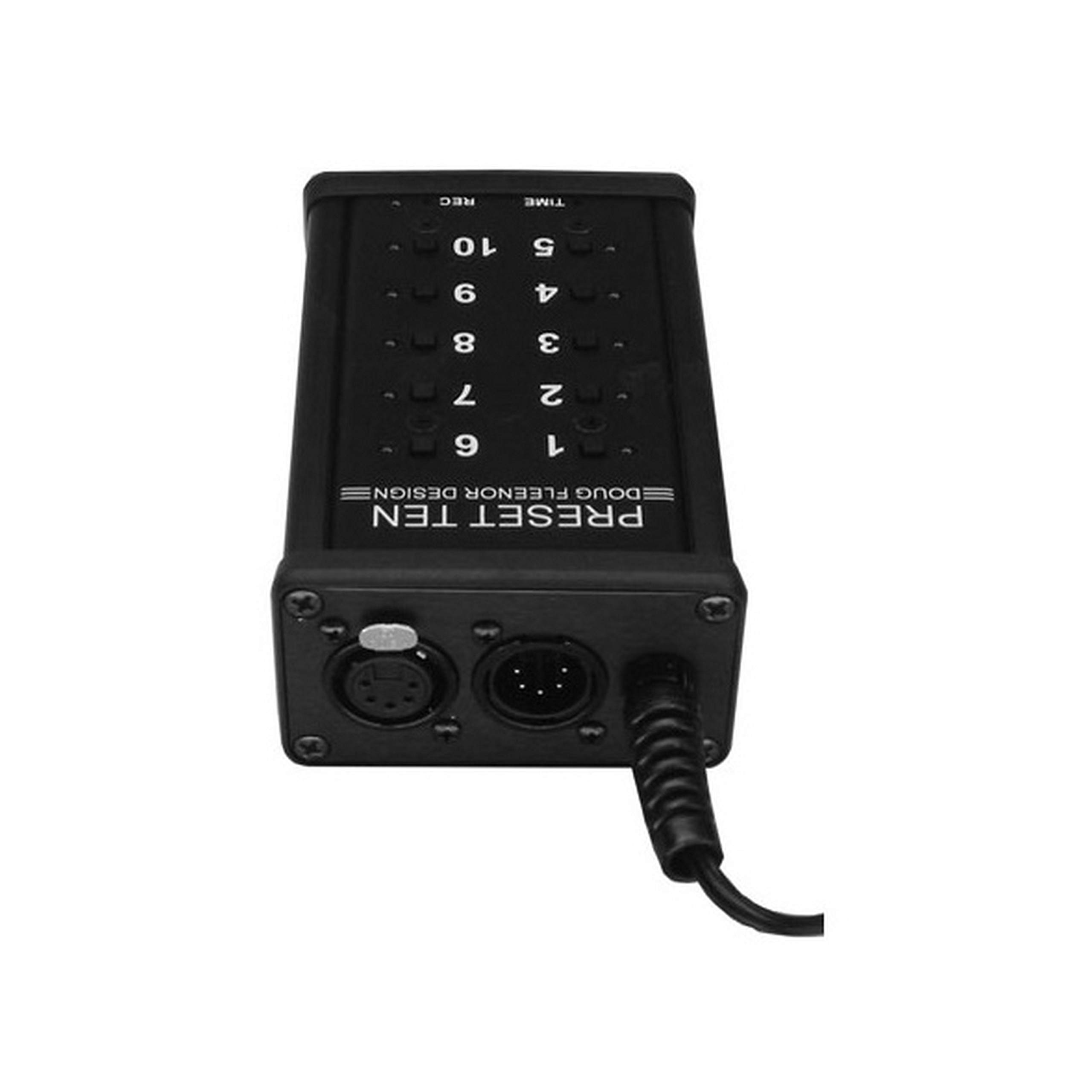 Amazon.com: Doug Fleenor Design PRE10-P Preset 10 Portable Playback Device  : Musical Instruments