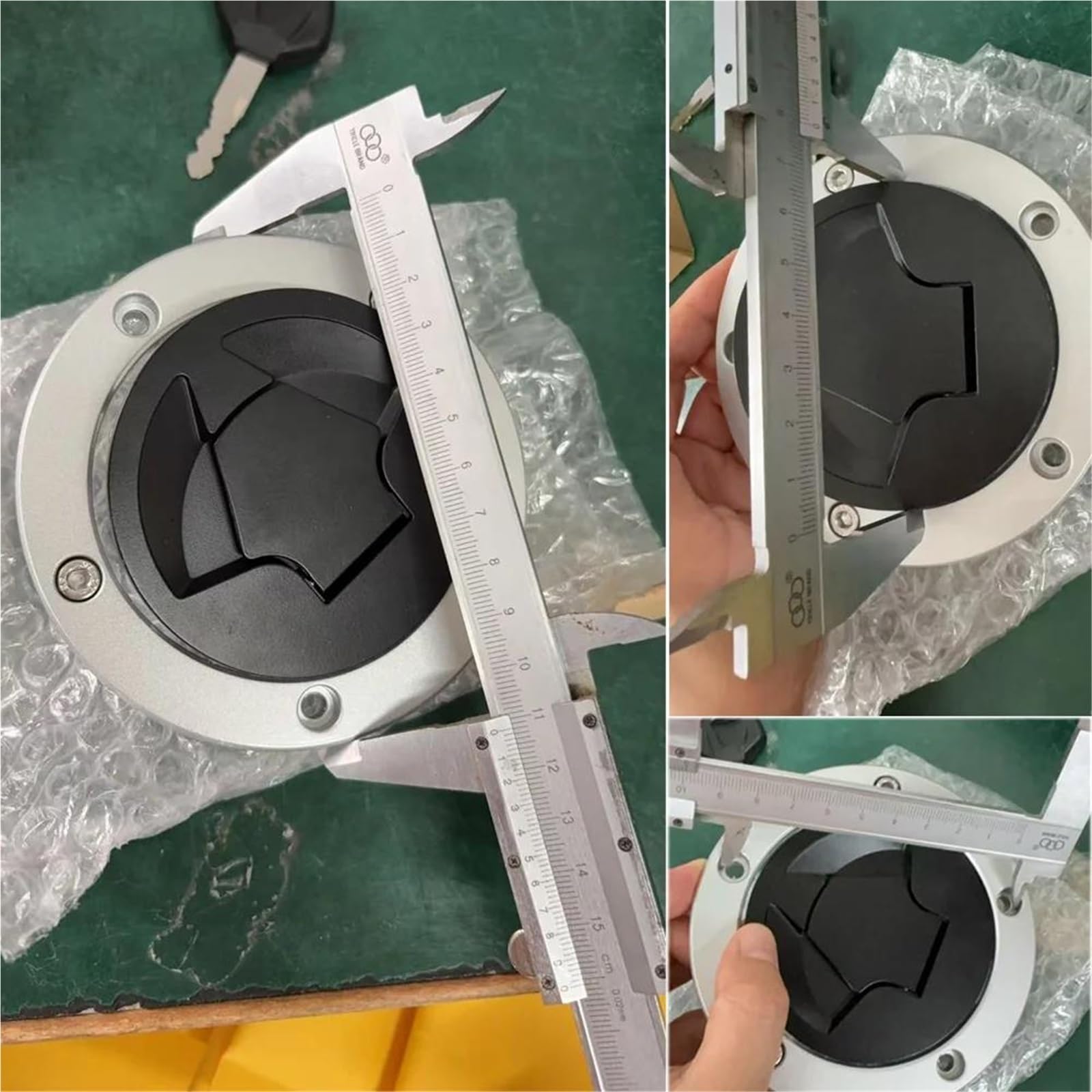Tapa De Tanque Combustible Motocicleta Con Llave Para Z750 Z800 Z1000 Para ER400 ER-4N Para Ninja 1000 Para ZX1000 ZX-14R ZX6R ZX10R ZX636 Tapa Tanque Moto