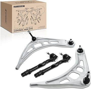 A-Premium 4Pcs Front Suspension Kit, Lower Control Arm, Outer Tie Rod End