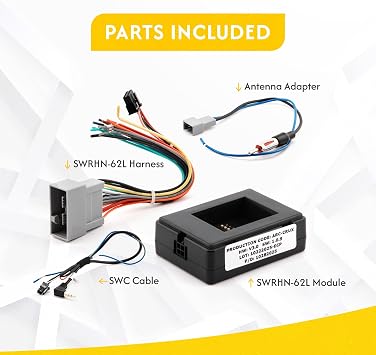 Crux SWRHN-62L Radio Replacement Accessories