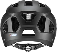 Uvex Stride Style Kerékpáros Bukósisak - Egyéni Méretbeállítás, Német Minőség, Hardshell Technológia, 53-56 cm, Fekete Matt, Unisex 3