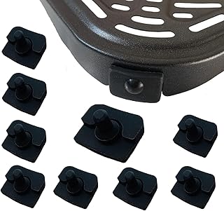 8PCS Air Fryer Rubber Legs for COSORI 6.8QT Air Fryers, Premium Air Fryer Silicone Rubber Feet Bumpers, Rubber Tabs Pieces Parts Tips, Rubber Stoppers, Rubber Spacers for COSORI Air Fryer
