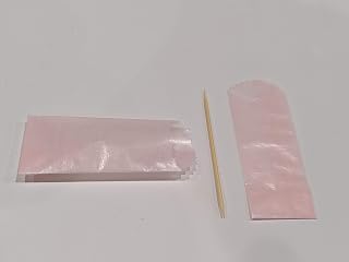 Mini Glassine Wax Paper Bag (Pink, Large, 500 Count)