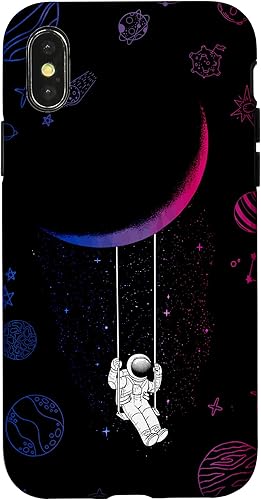 Miniatura 7 de Funda para iPhone 13 Pro Max Astronauta Luna Bisexual Bandera Espacio LGBTQ Orgullo Gay Aliado Bi