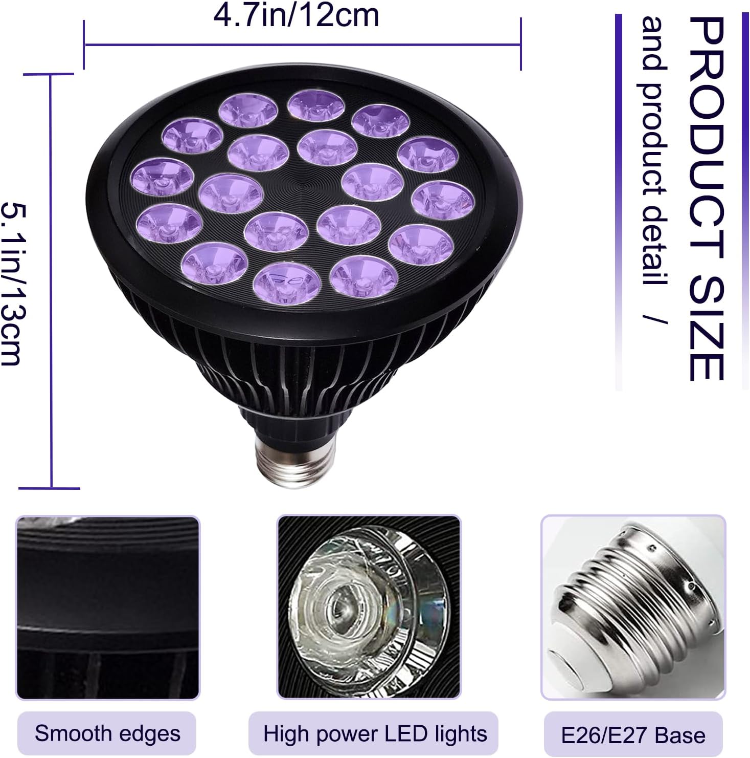 Tanning Lamp for Home Use Purple Light for Indoor