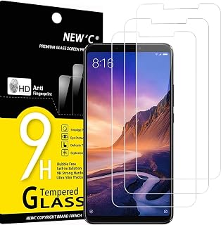 NEW'C Schutzfolie für Xiaomi Max 3 für Panzerglas