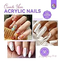 Vista 7 de SAVILAND Líquido acrílico monómero para uñas: 4 oz de monómero acrílico para extensión de uñas con cepillo de uñas de 12# y plato Dappen