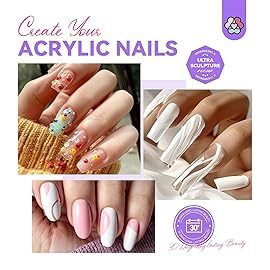 SAVILAND Monomer Acrylic Nail Liquid: 4 oz Acrylic Monomer for Nails Extension with 12 Nail Brush Dappen Dish for Beginners DIY at Home Professional Salon Use