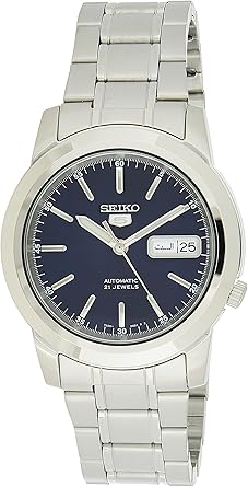 Seiko Men's SNKE51K1S Stainless-Steel Analog with Blue Dial Watch :  Clothing, Shoes \u0026 Jewelry - Amazon.com